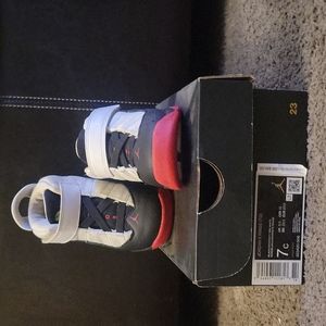 Jordan 6 toddler shoe sz 7c